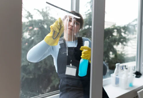 Nettoyage de vitres intérieures et extérieures à Channay-sur-Lathan